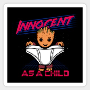 Cute Innocent Funny Superhero Adorable Alien Sticker